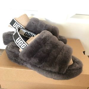 UGG Fluff Yeah Slides Brand New